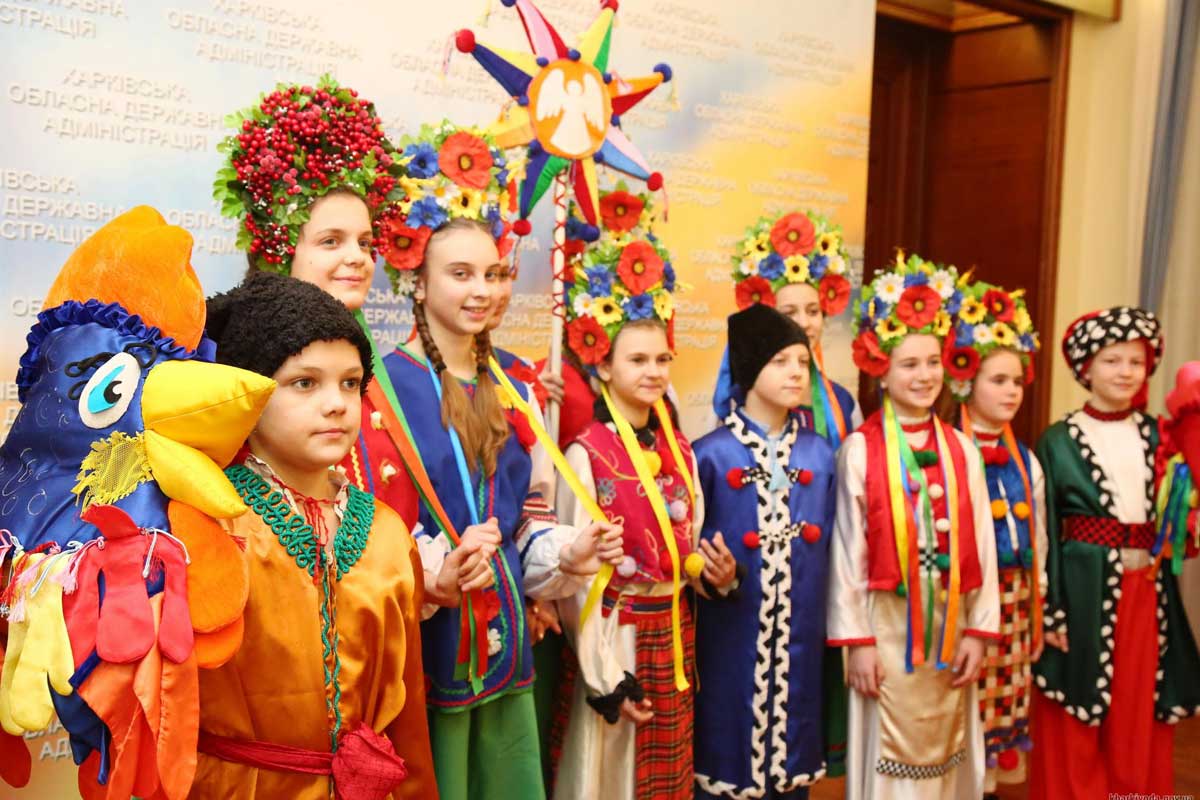Харьковские дети открыли Рождественскую ярмарку в Нюрнберге (видео)