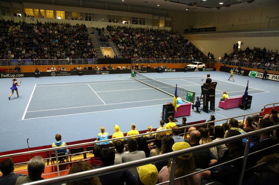 В Харькове проходит крупный теннисный турнир
