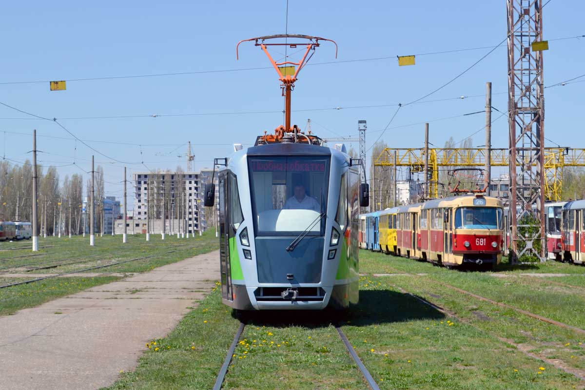 В Харькове создали трамвай (фото)