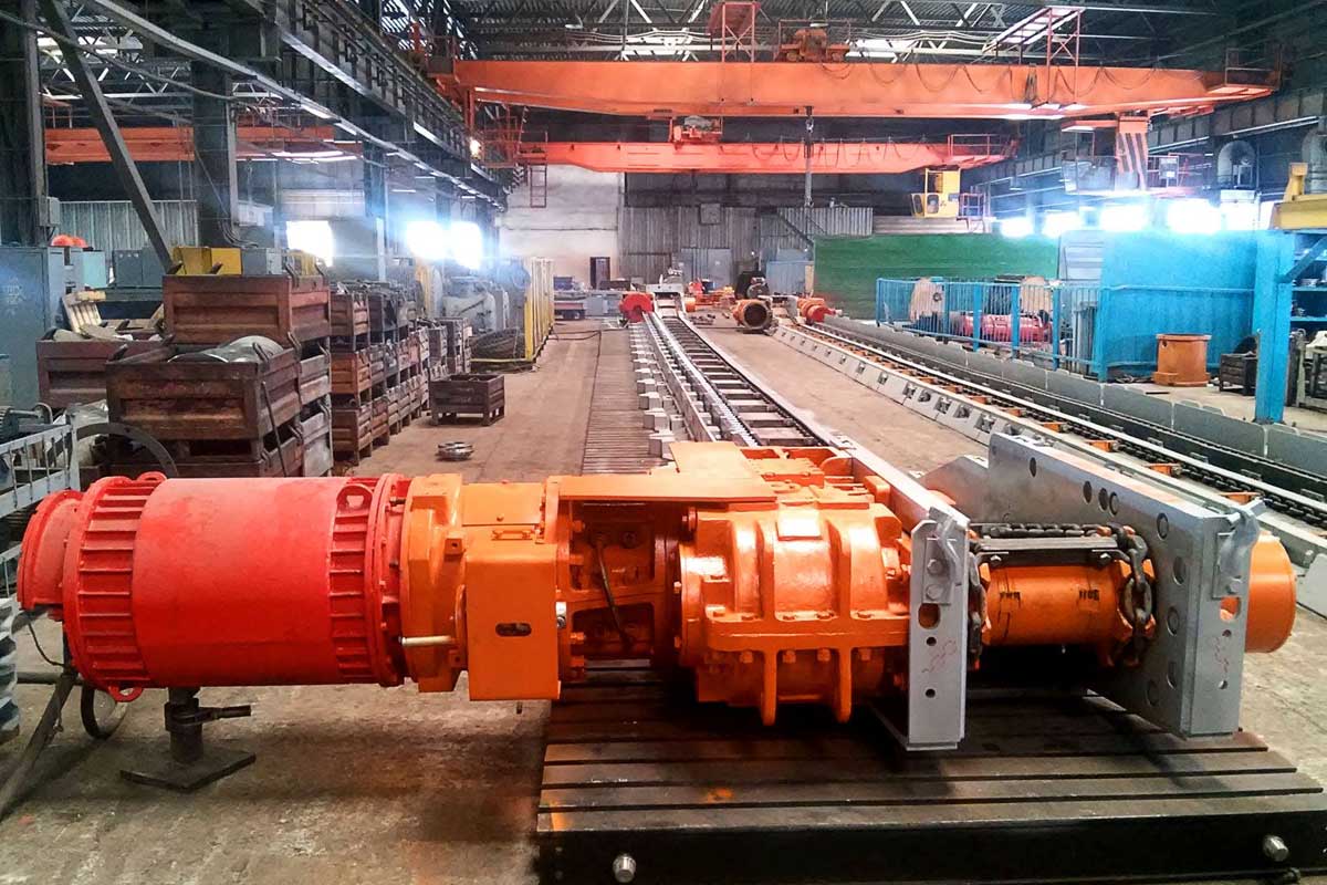 Харьковский завод выпустил конвейер для шахты