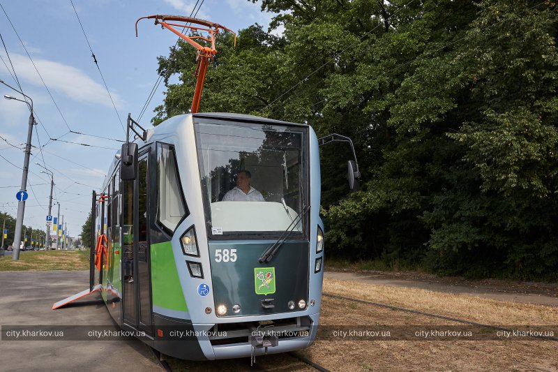 Новый харьковский трамвай: фото, видео