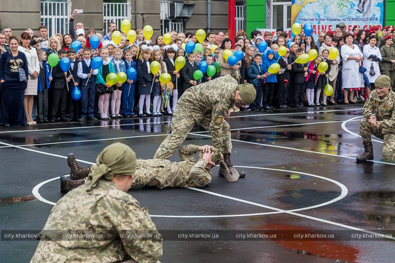 В Харькове открыли центр военно-спортивной подготовки