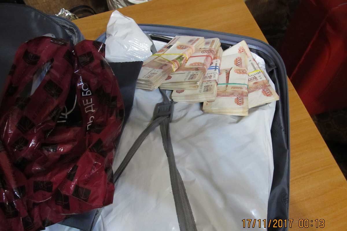 На харьковском вокзале задержана подпольная миллионерша (фото, видео)