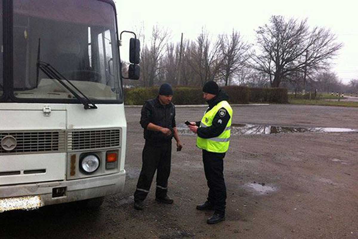 Под Харьковом выявлены пьяные водители автобусов