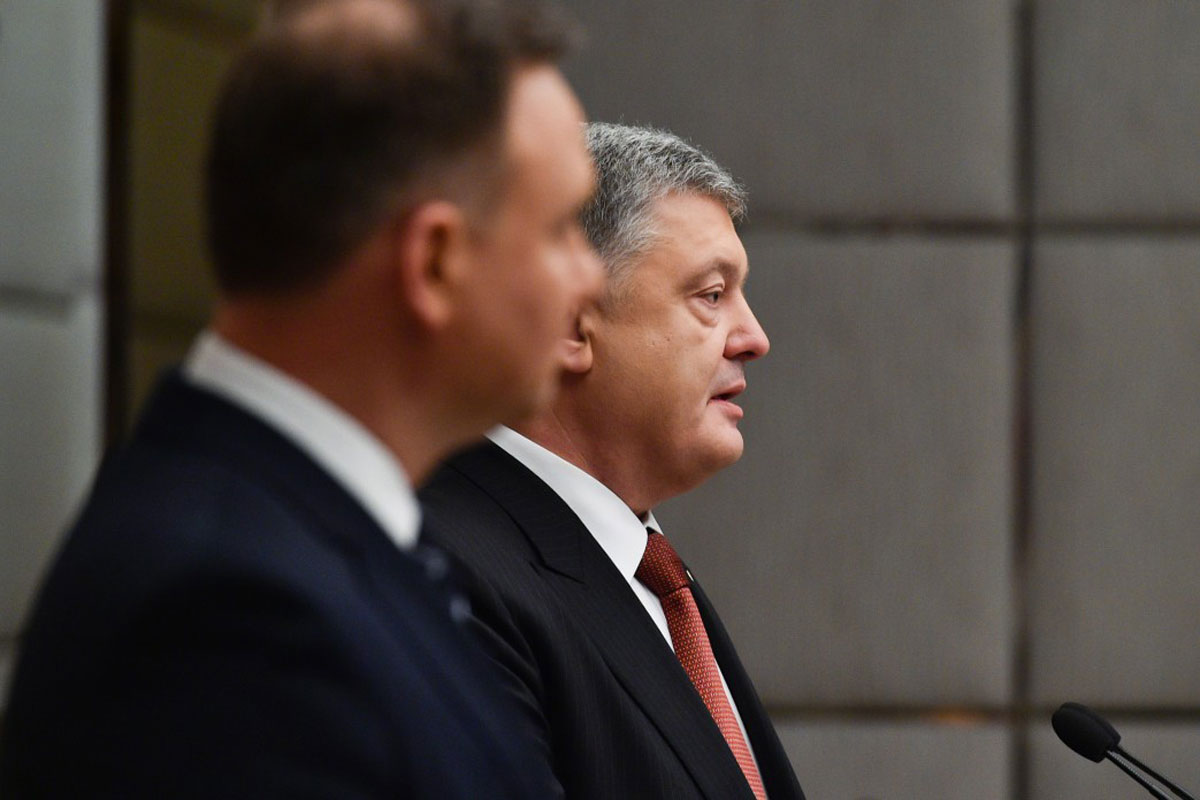 Порошенко объяснил, почему встретился с президентом Польши в Харькове