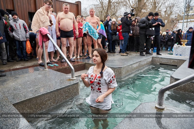 Крещение в Харькове: фото