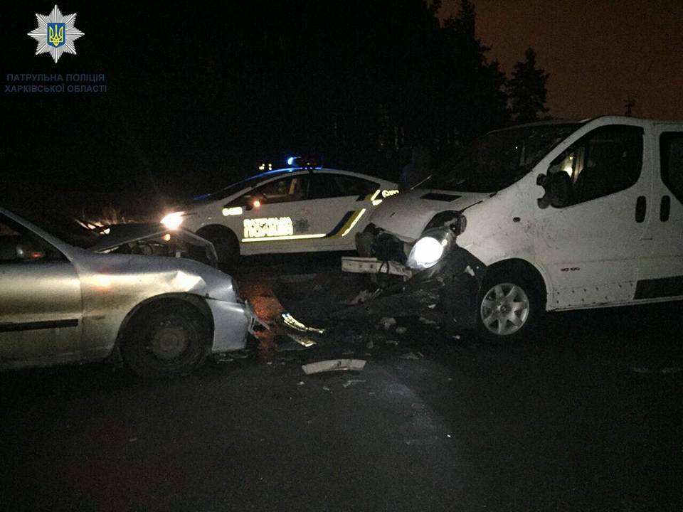 В Харькове водитель сбежал с места аварии (фото)
