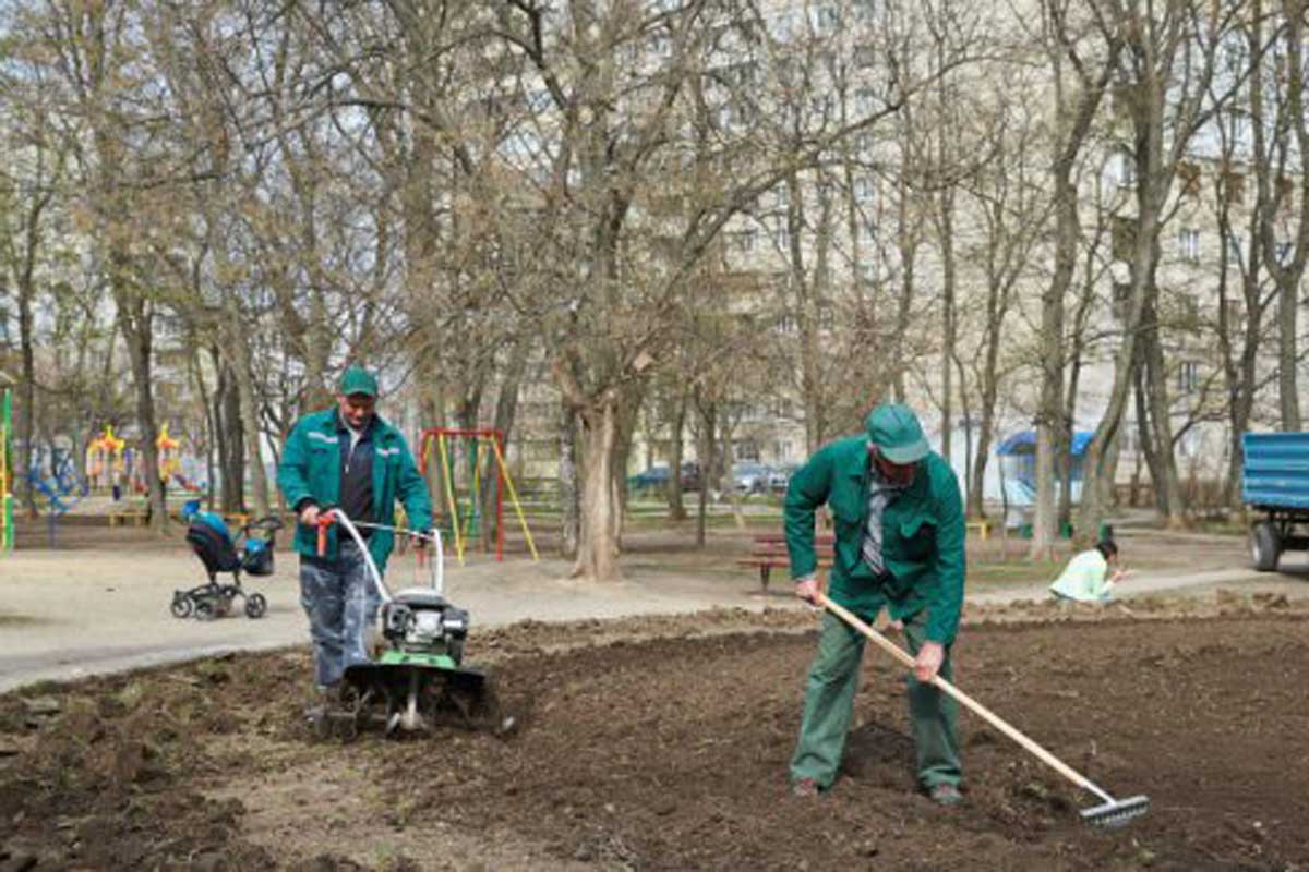 В Харькове благоустраивают парк