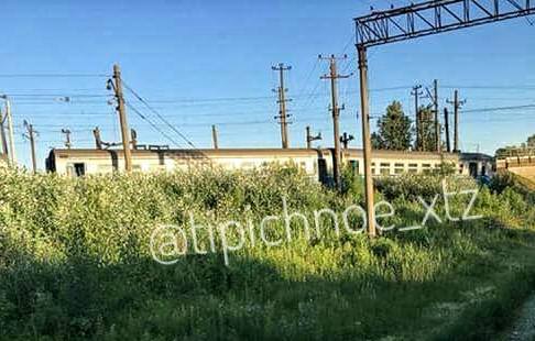 В Харькове сошла с рельсов электричка