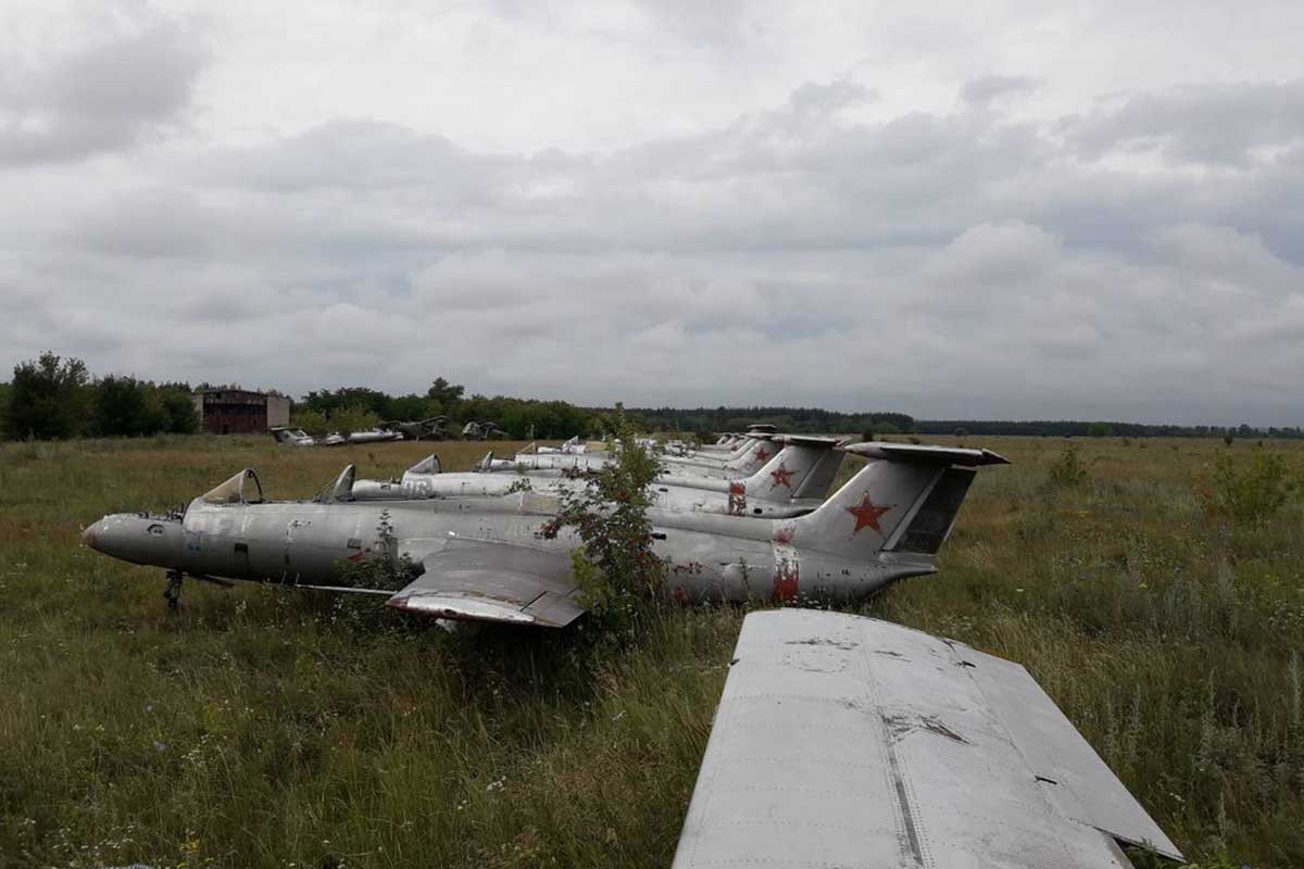 Появились фото законсервированного военного аэродрома под Харьковом