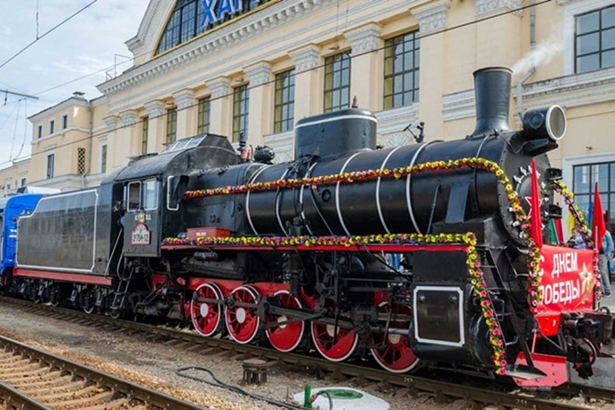 Из Харькова отправится поезд с настоящим паровозом
