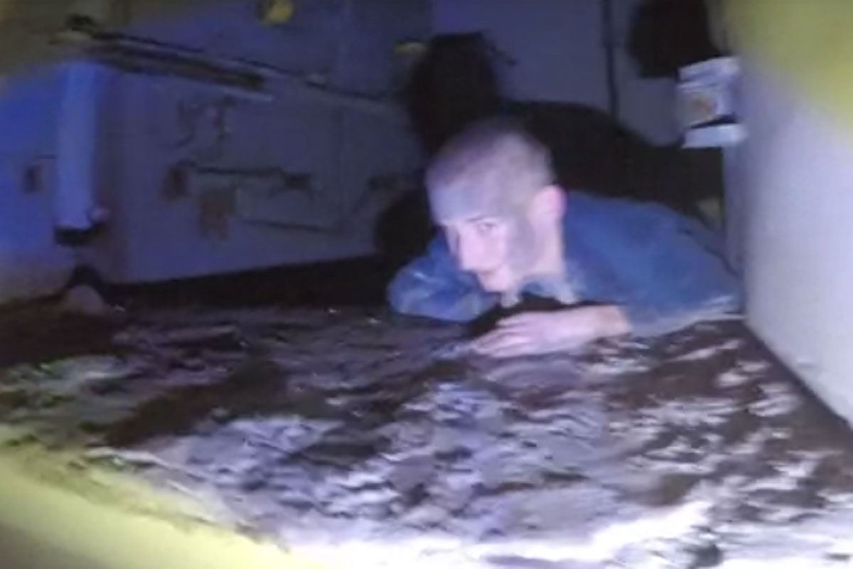 Проникновение неизвестных в тоннели харьковского метро снято на видео