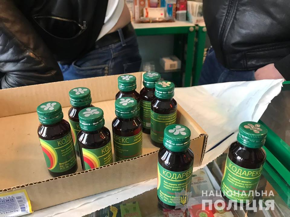 В Харькове аптекари приторговывали кодеином