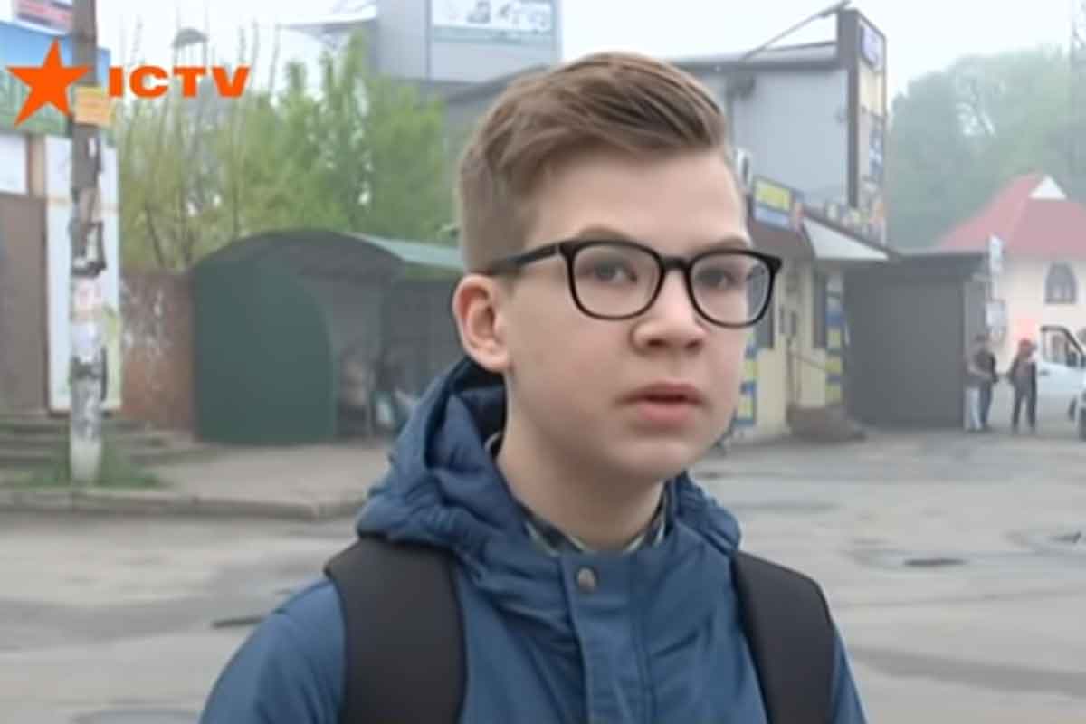 Под Харьковом школьник отстаивает свои права (видео)