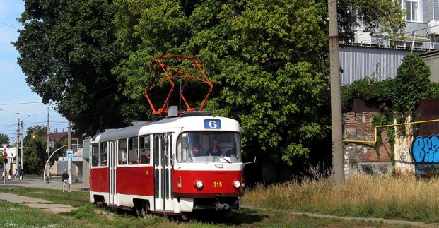 В Харькове до конца года отменили маршруты двух трамваев
