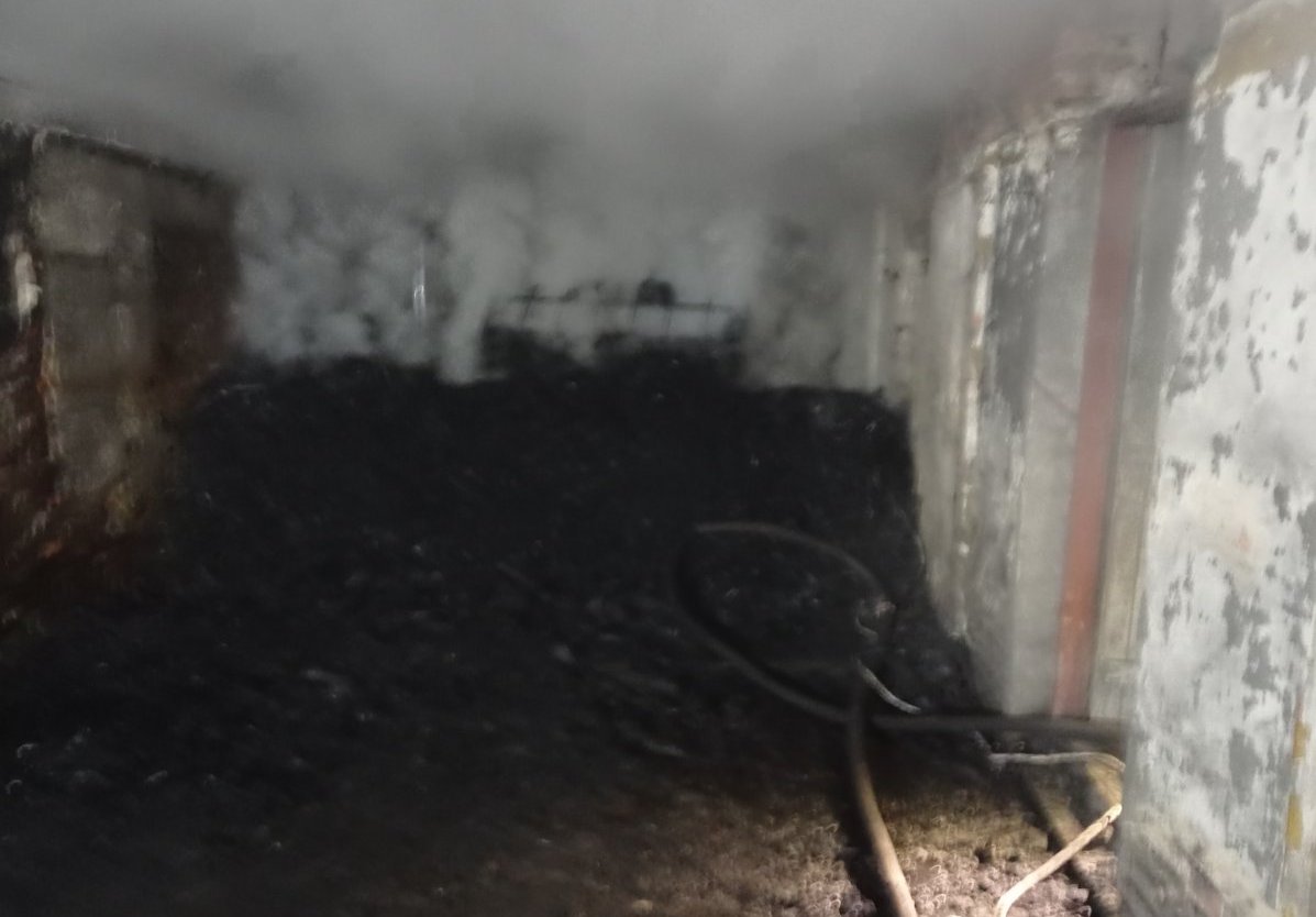 Пожар под Волчанском: горели тонны угля