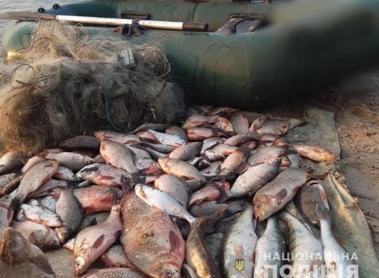 Под Харьковом браконьер наловил рыбы на 10 тысяч гривен