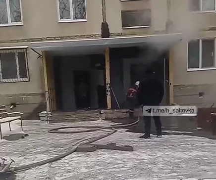 На Алексеевке – пожар в жилом доме (видео)