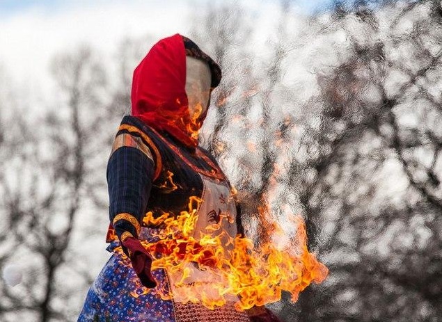 В Харькове на Масленицу сожгут необычное чучело