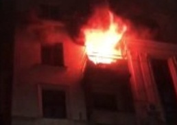 В Харькове - масштабный пожар, людей эвакуировали (видео)