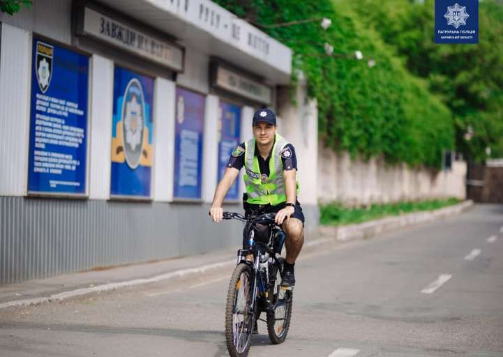 Патрулировать Харьков будут полицейские на велосипедах