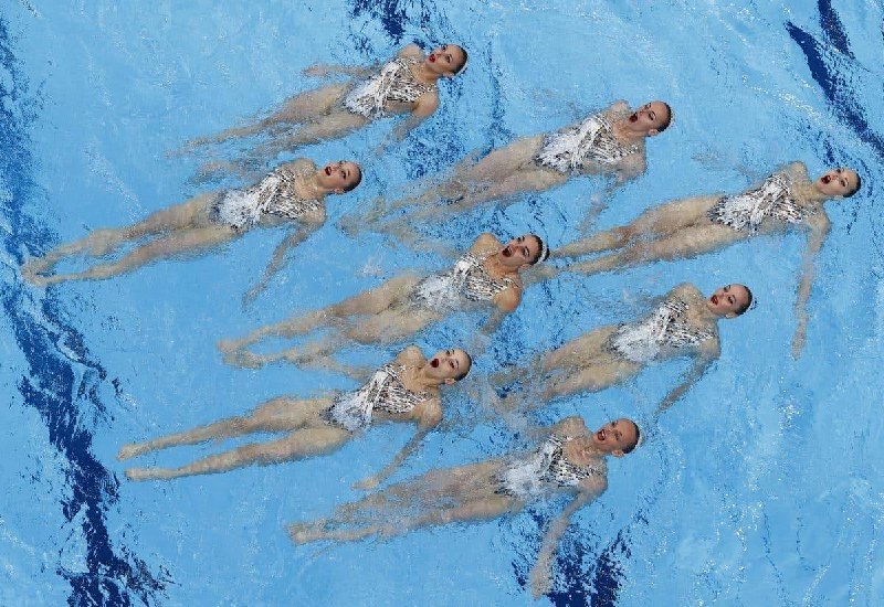Восемь харьковских синхронисток завоевали медаль Олимпиады