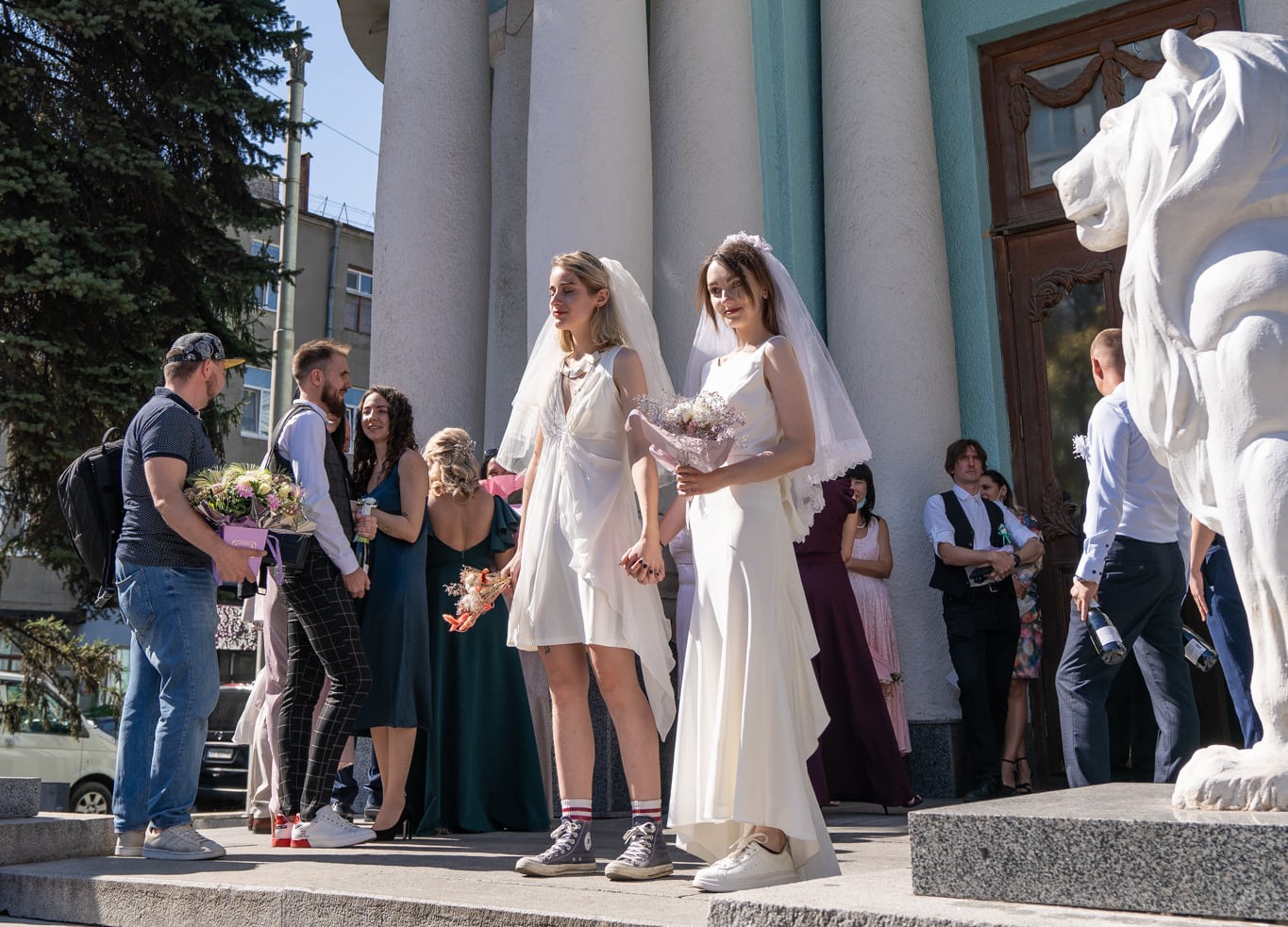 В Харькове прошла нетрадиционная свадьба (фото)