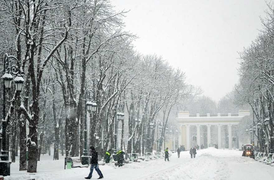Циклон из Скандинавии принесет метель в Харьков