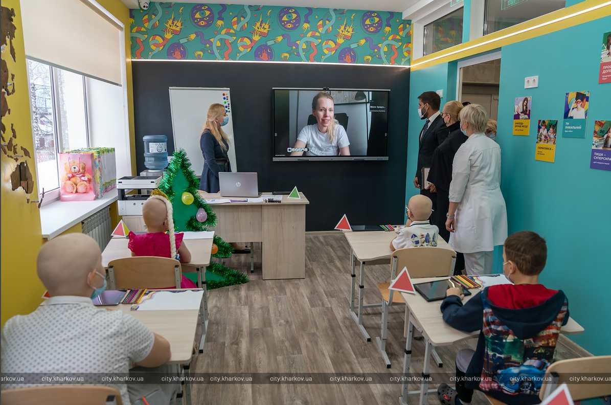 В Харькове открыли школу для онкобольных детей