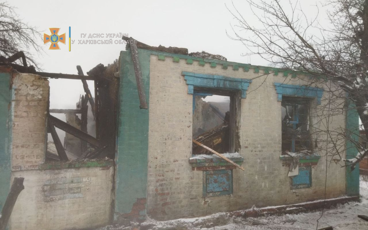 Под Харьковом подросток вытащил из огня бабушку и двоих детей