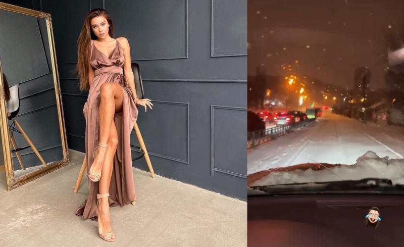 В Харькове финалистка "Мисс Украина" проехалась на авто по трамвайным путям: ее нашла полиция