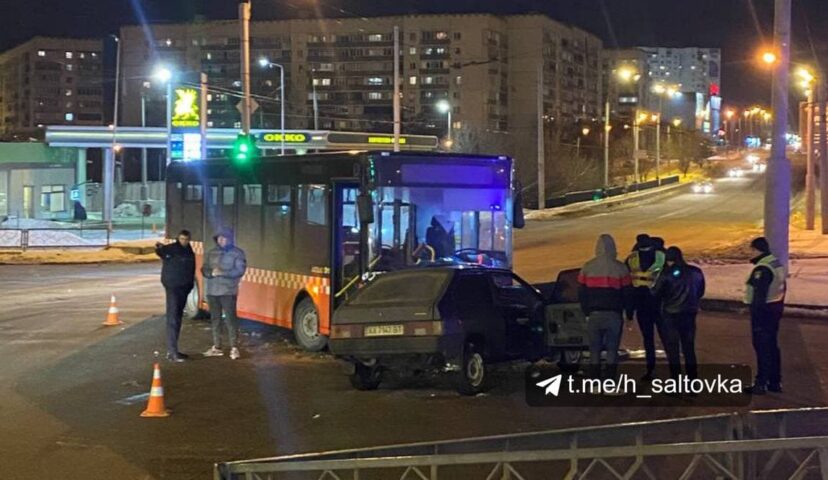 В Харькове - авария с автобусом Karsan, есть пострадавшие