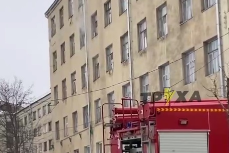 В Харькове горит "Гигант" (видео)