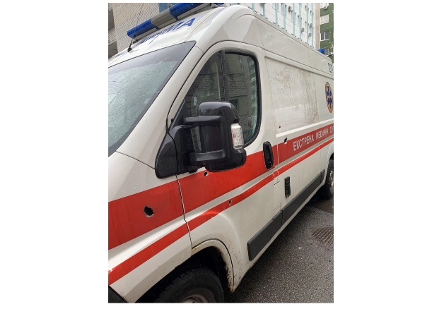 В Харьковской области под обстрел попали машины скорой