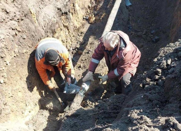 В Дергачах и Золочеве восстановили разбомбленные газопроводы