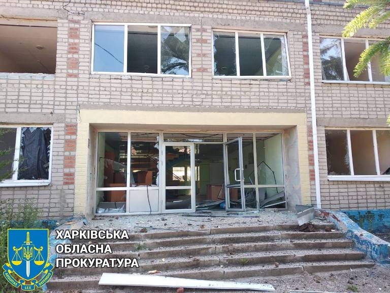 В Харьковской области обстрелами разрушен детский лагерь: фото