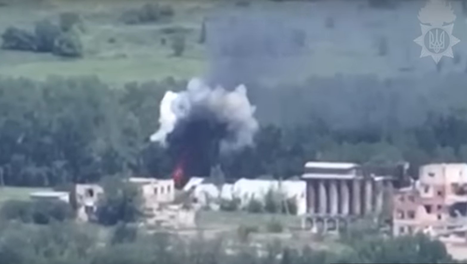 В Харьковской области уничтожена техника российских войск: видео