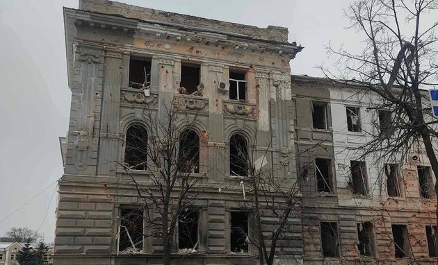 Харьковский апелляционный суд, здание которого разрушено ракетным ударом, будет работать в пригороде