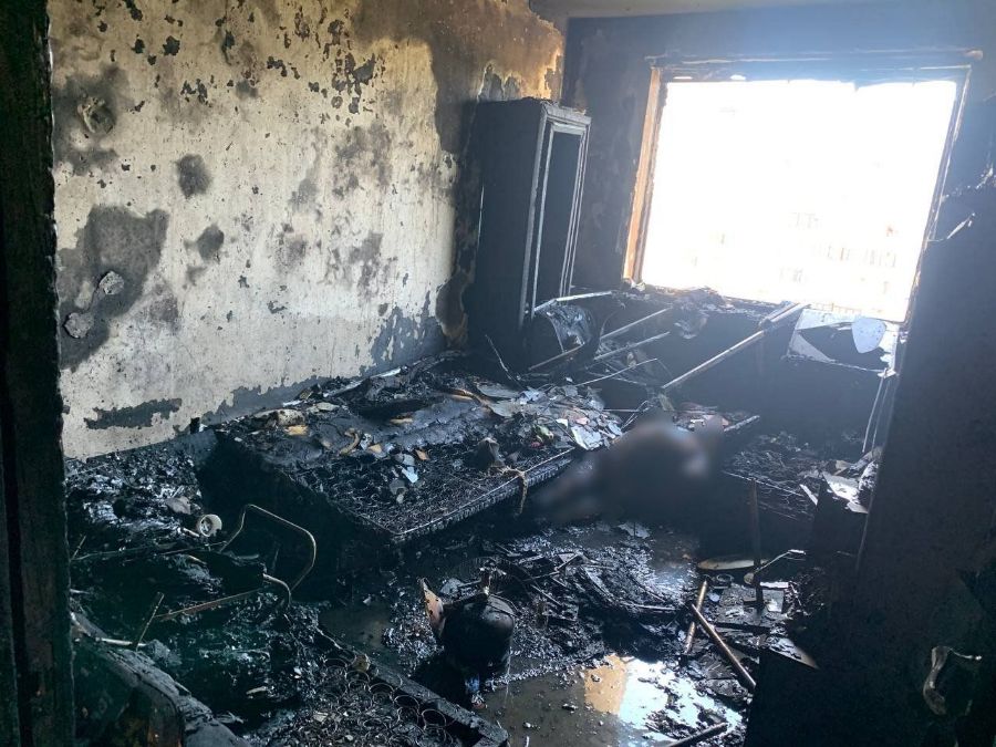 В Харькове – пожар в многоэтажке: погибли два человека (фото)