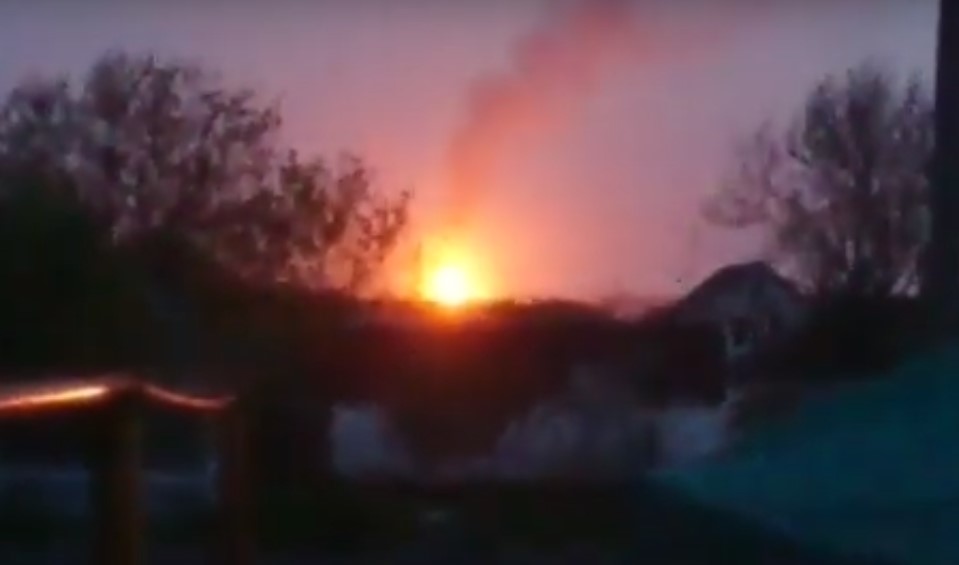У Харківській області - вибух на газопроводі, вирувало величезне полум'я (відео)