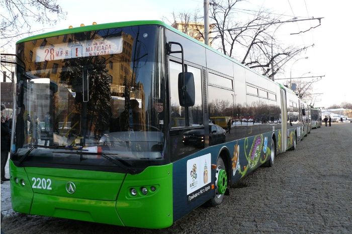 В Харьков привезут новые троллейбусы