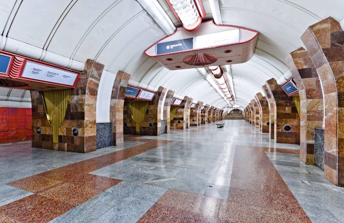 В Харькове останавливалось метро