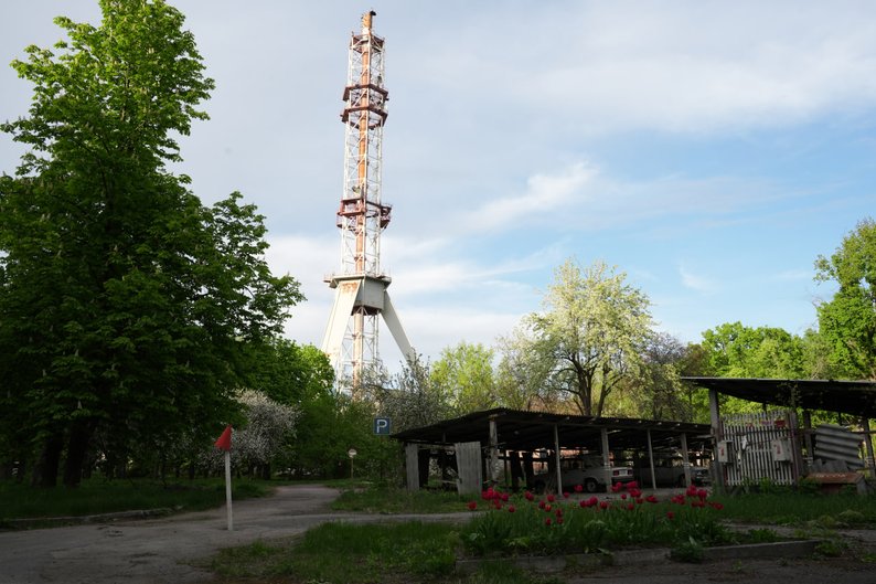Харьковскую телебашню будут восстанавливать уже после войны
