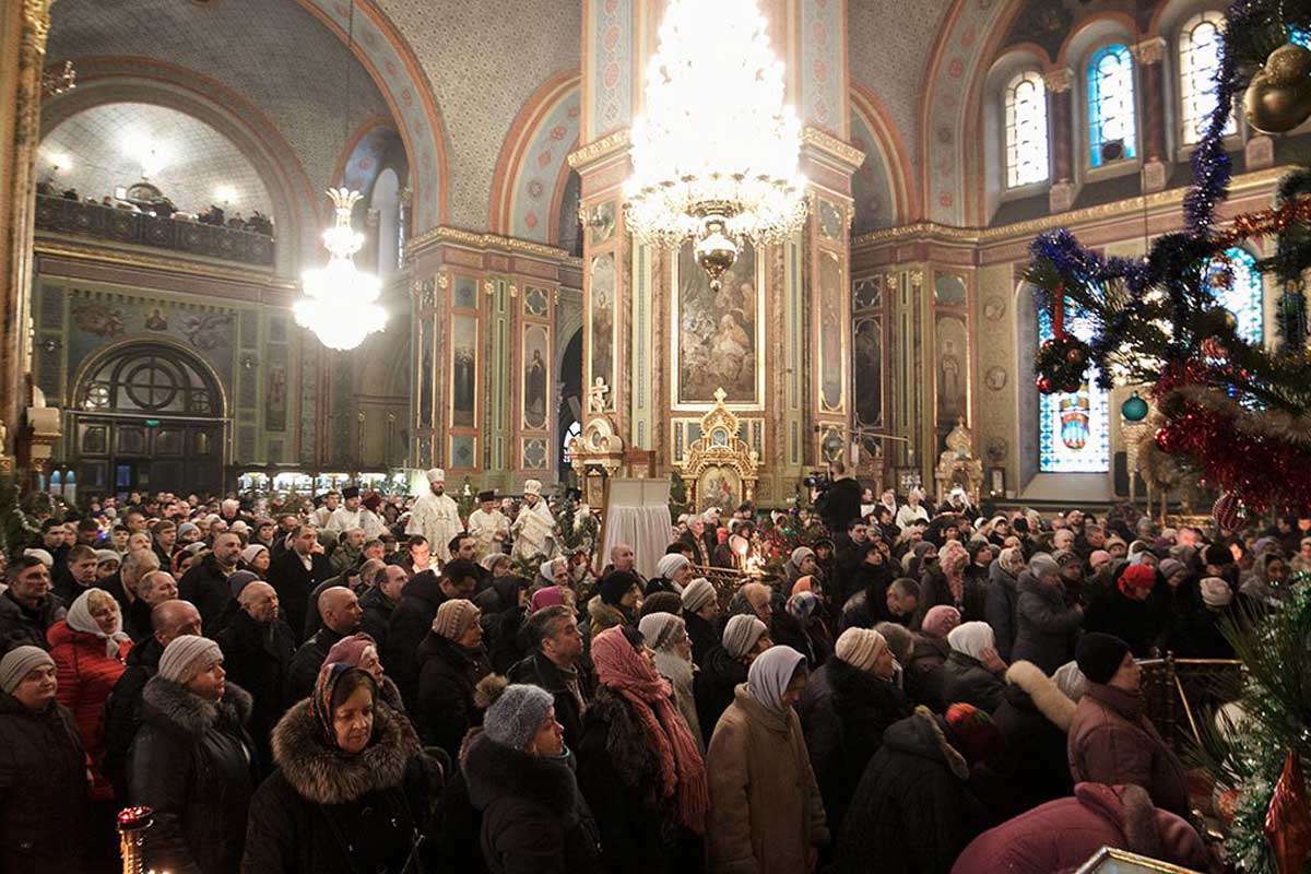 В Харькове празднуют Рождество