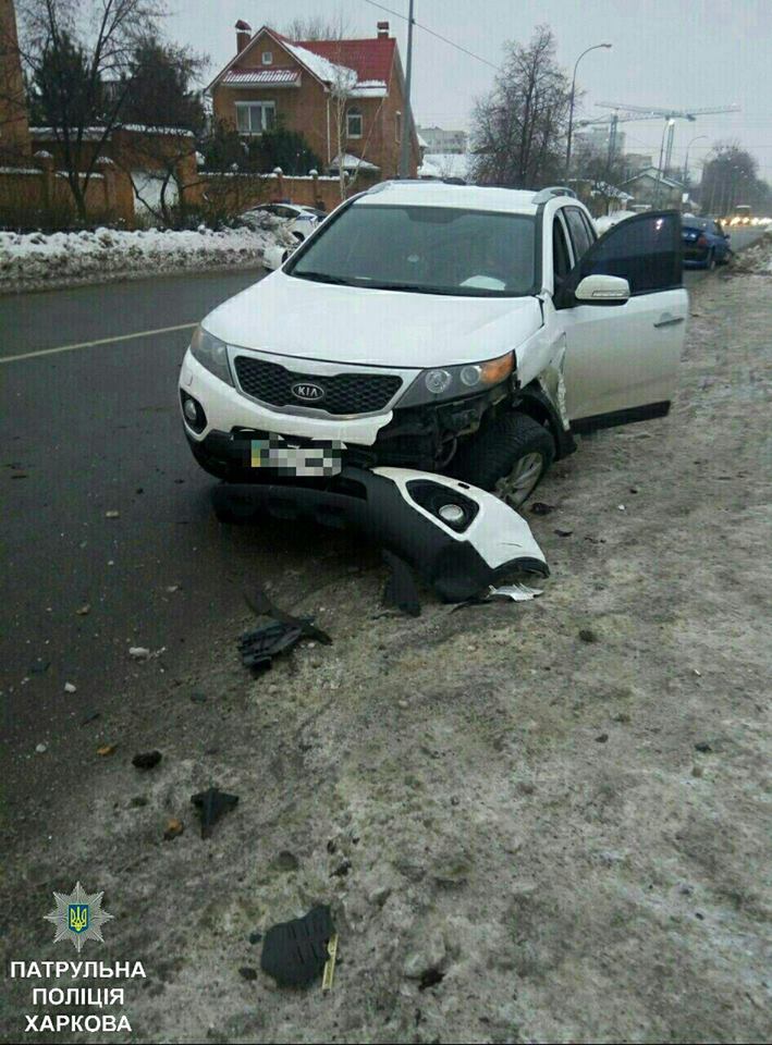 На Павловом поле - тройное ДТП