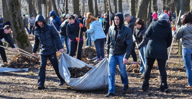 В Харькове - общегородской субботник