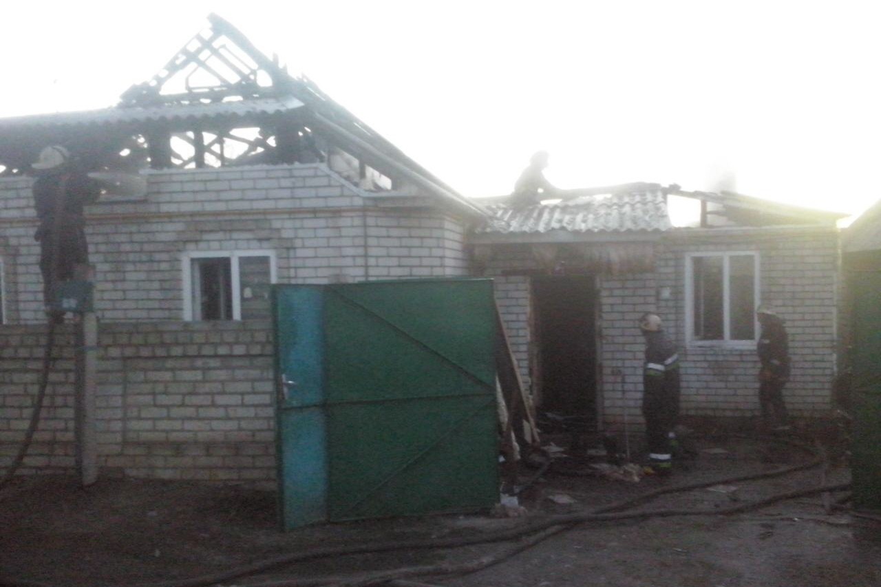 На Жихаре горел частный дом (фото)