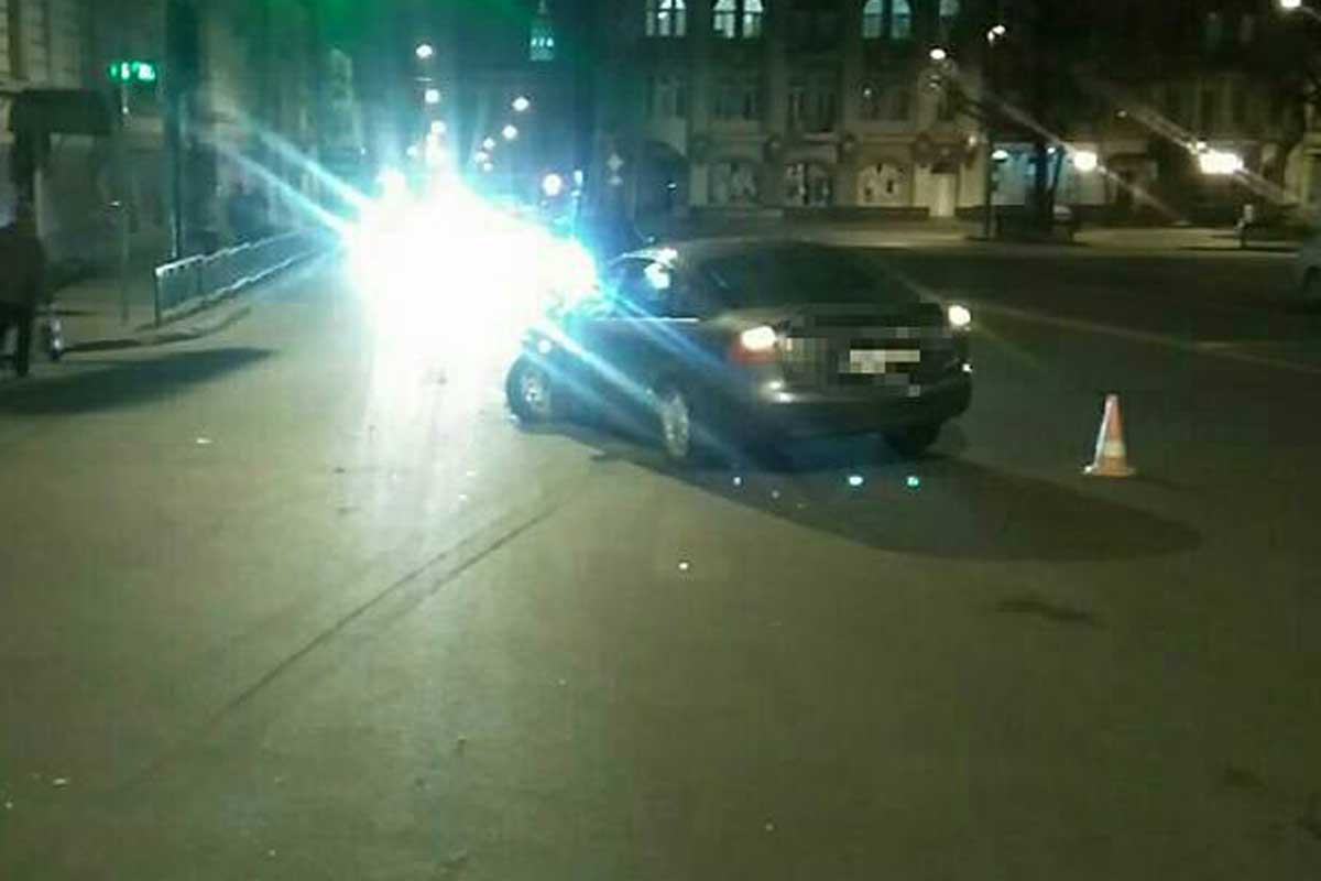 На Пушкинской столкнулись машины, есть пострадавшие