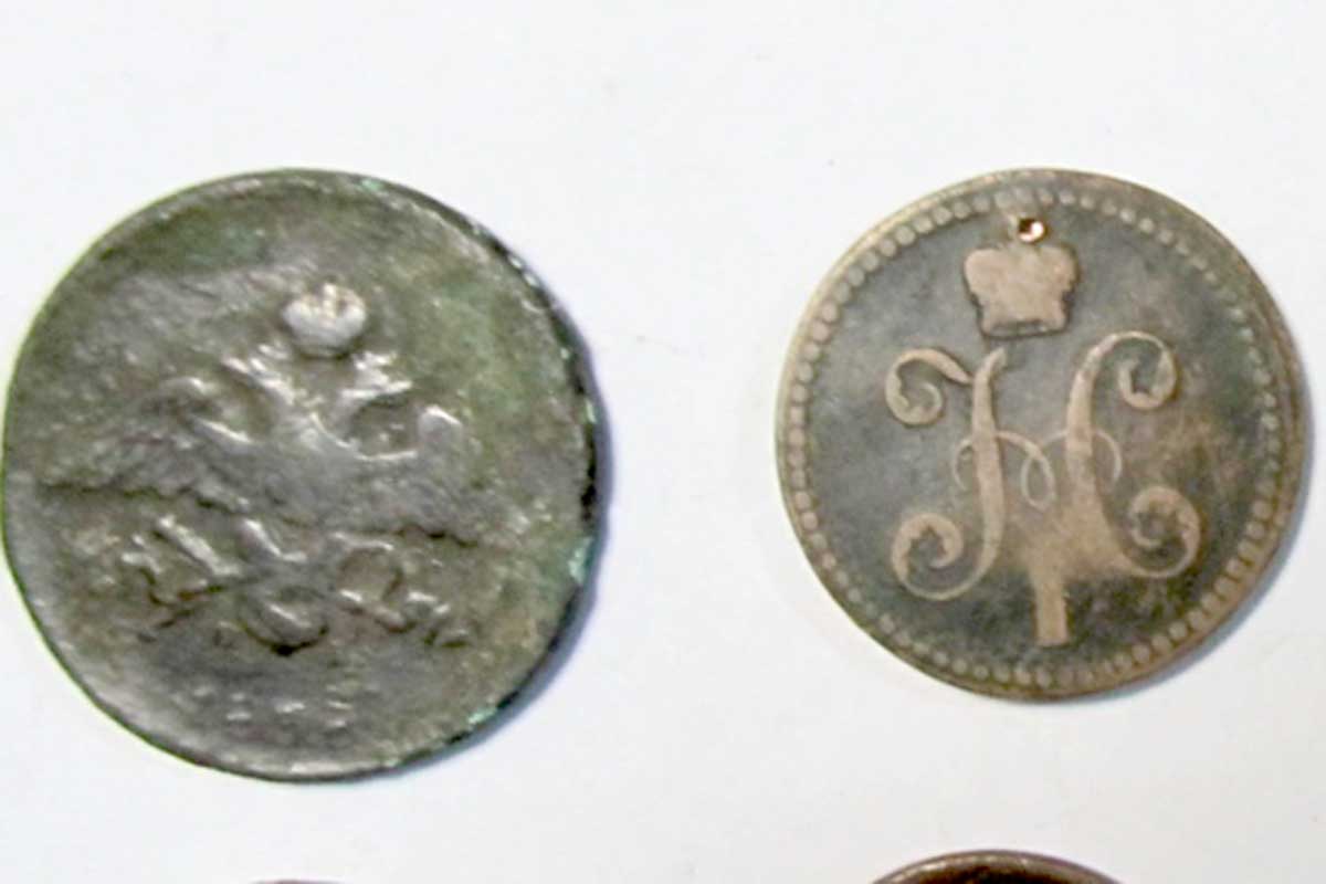 На Гоптовке выявили контрабанду старинных монет (фото)
