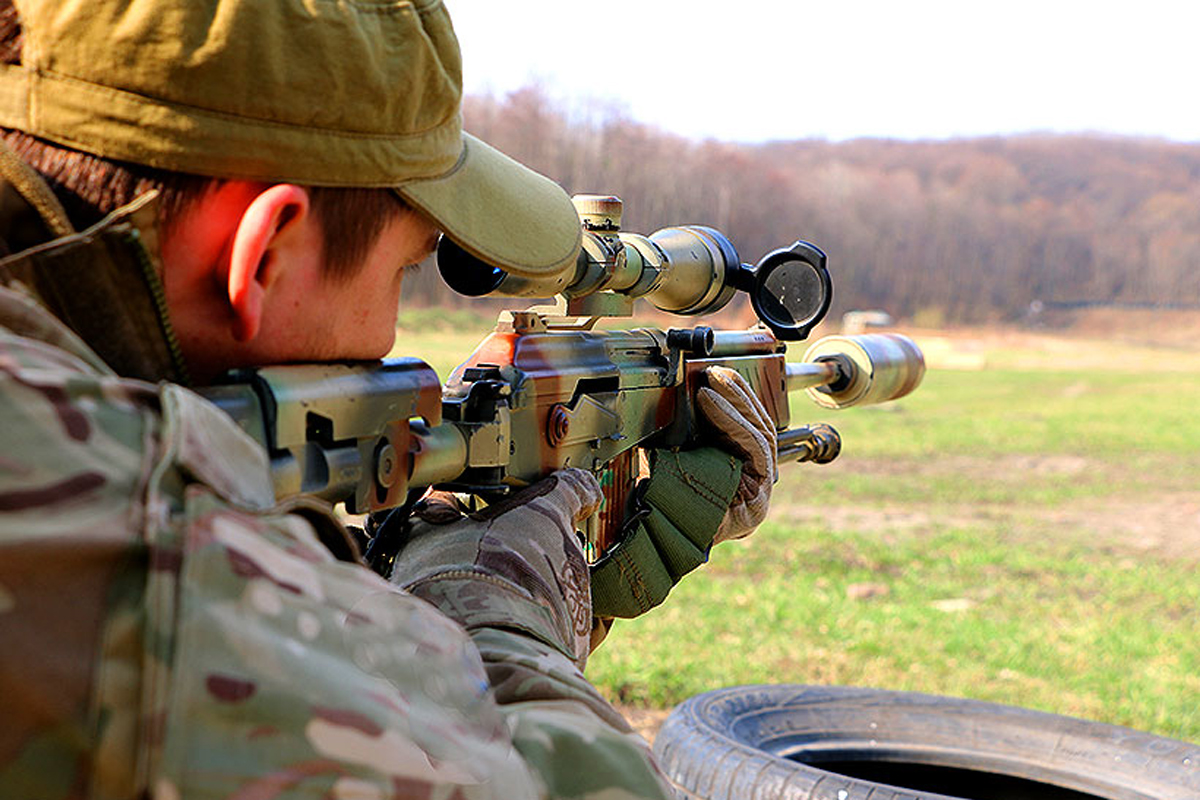 В Харькове стартовали сборы по подготовке снайперов (фото)
